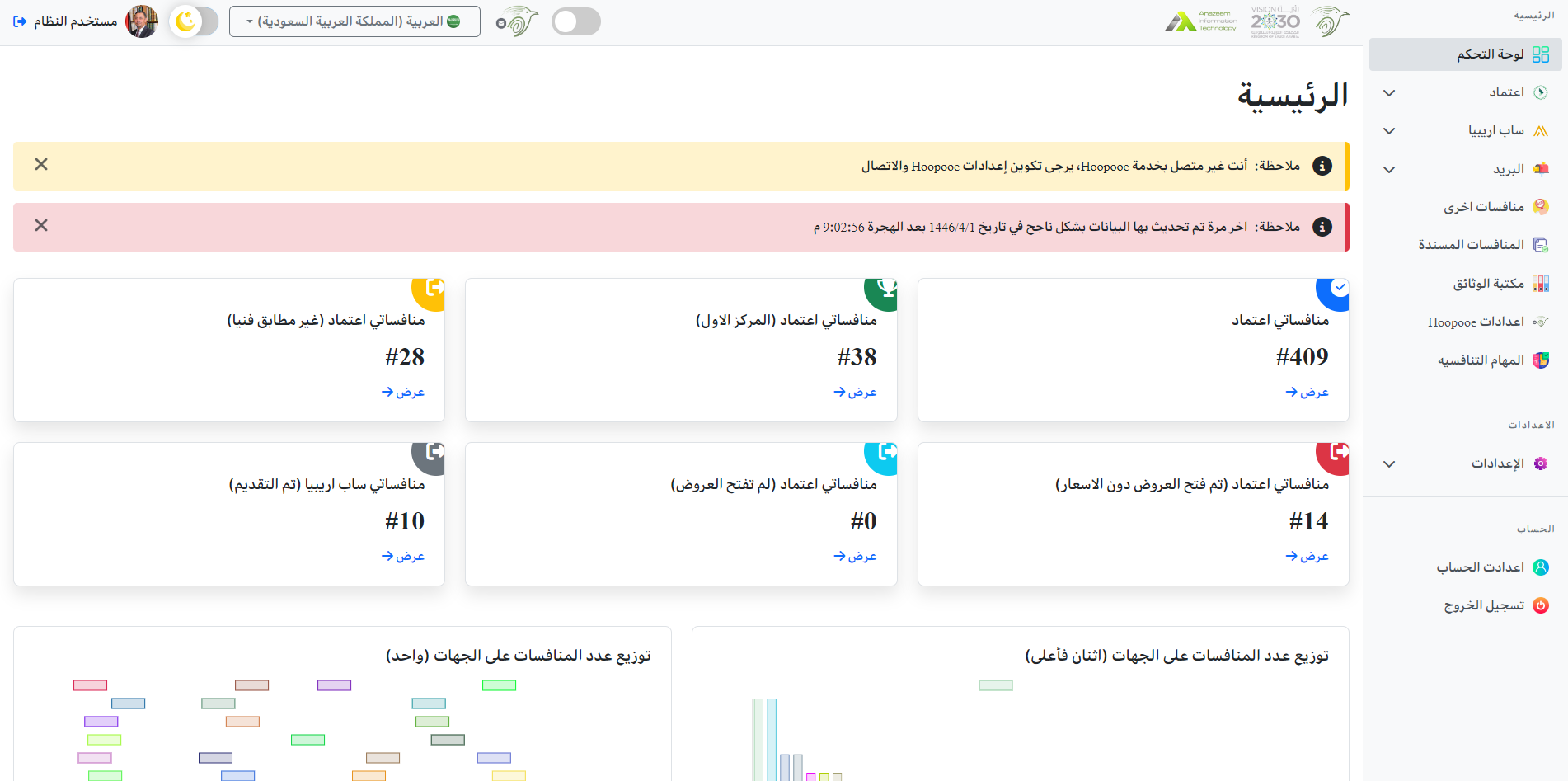 واجهة منصة Hoopooe
